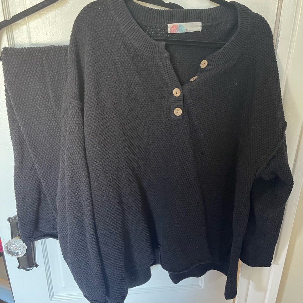 Free People Hailey Sweater Set (Large)